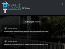 Tablet Screenshot of illusionofkolor.com